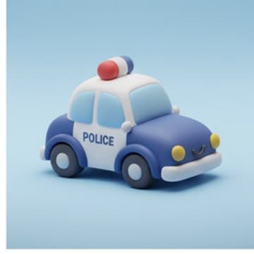 รถตำรวจ