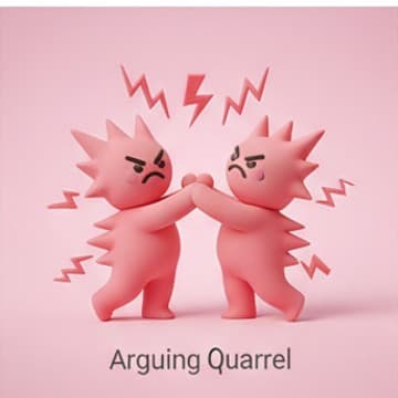 ทะเลาะกัน