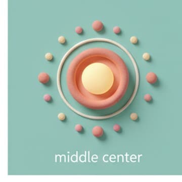 ตรงกลาง